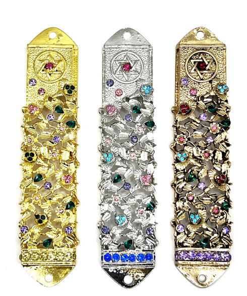 Contemporary Star Of David Mezuzah